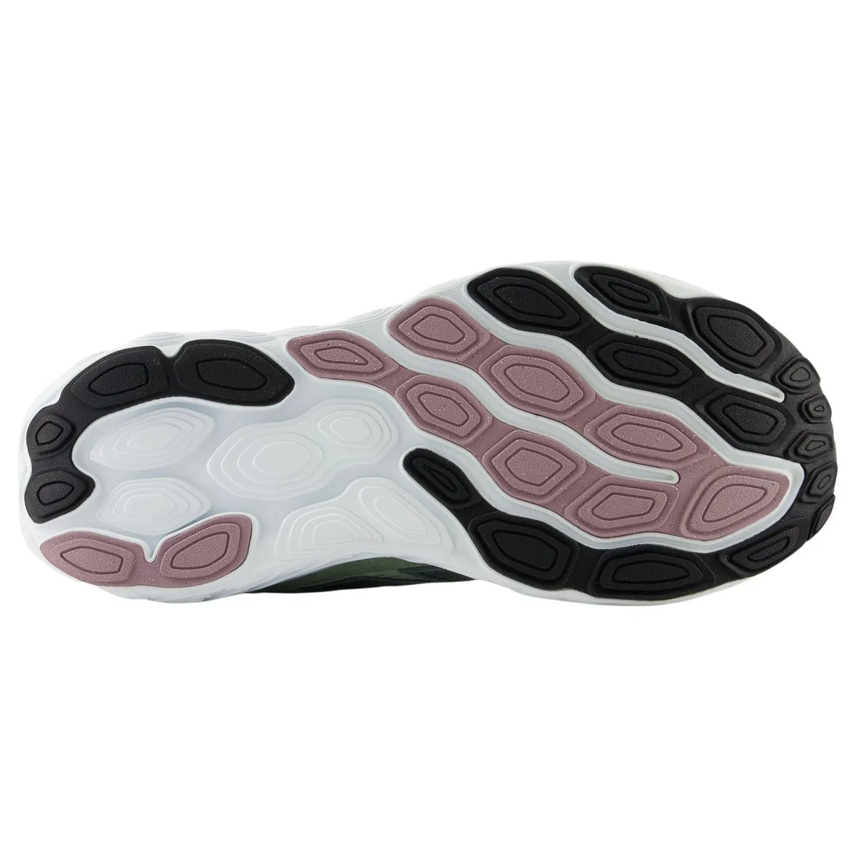 New Balance Femmes W880N14 Menthe Naturelle/Argent Métallique/Vin de Glace
