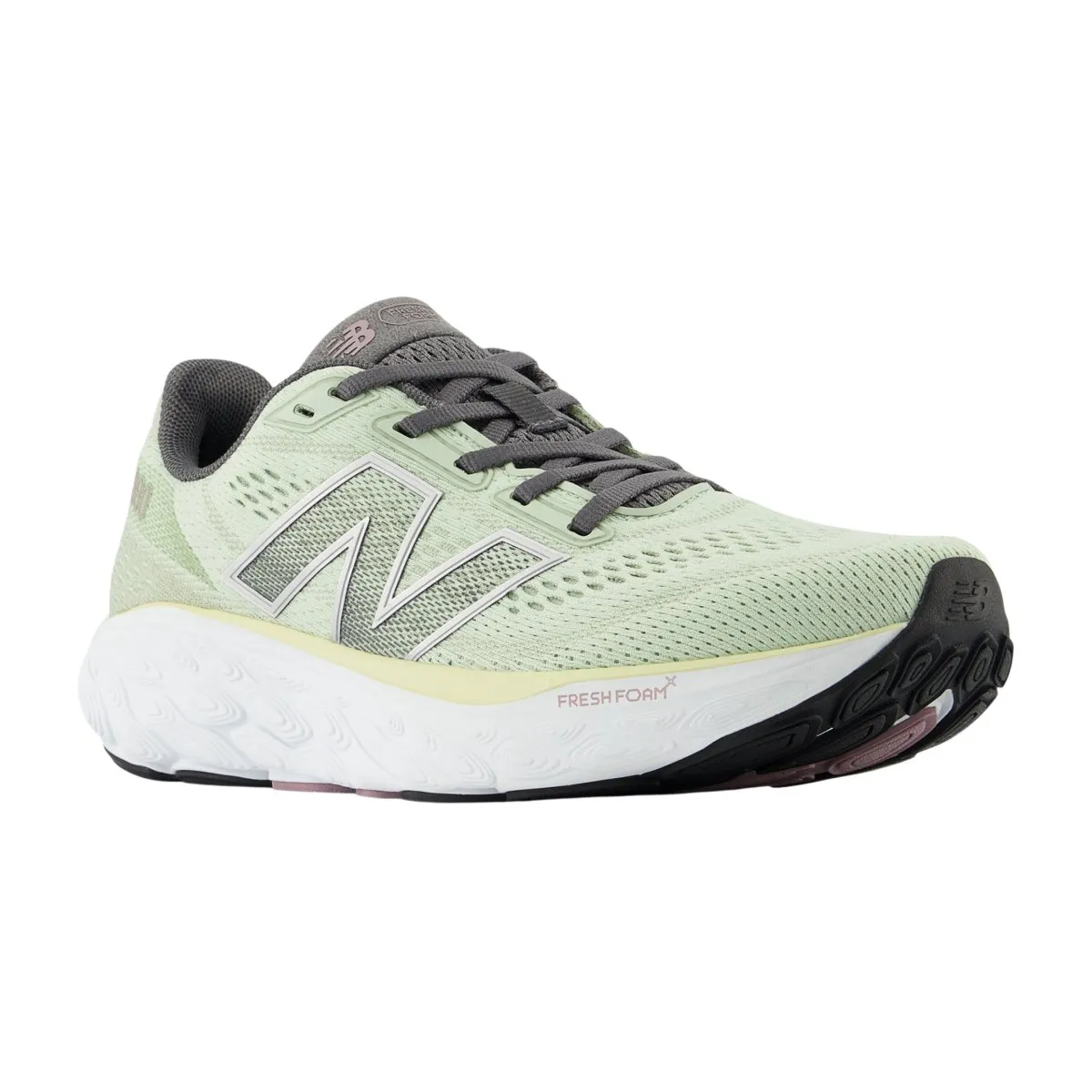 New Balance Femmes W880N14 Menthe Naturelle/Argent Métallique/Vin de Glace