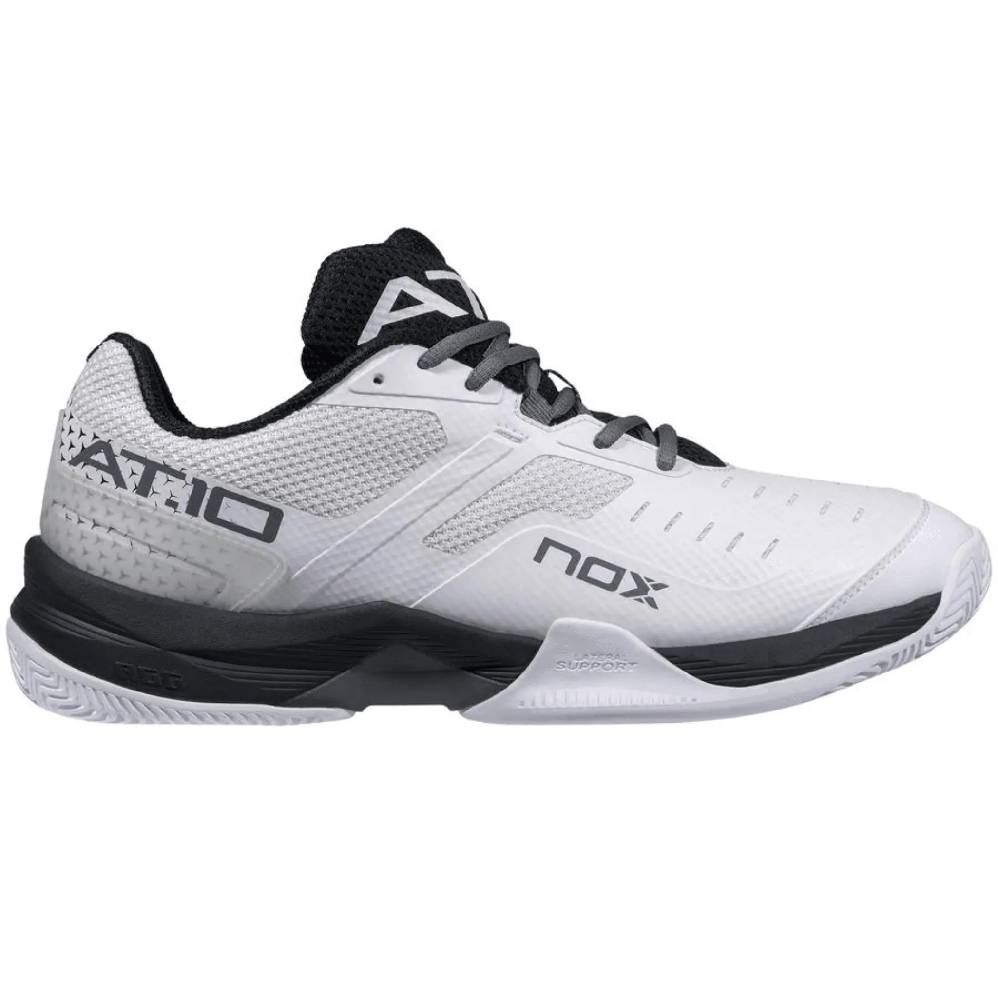 Chaussures de Padel Nox AT10 Blanc/Noir