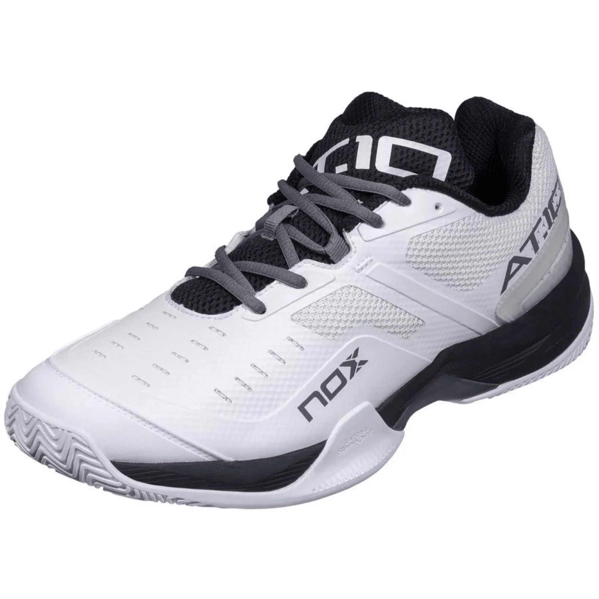 Chaussures de Padel Nox AT10 Blanc/Noir