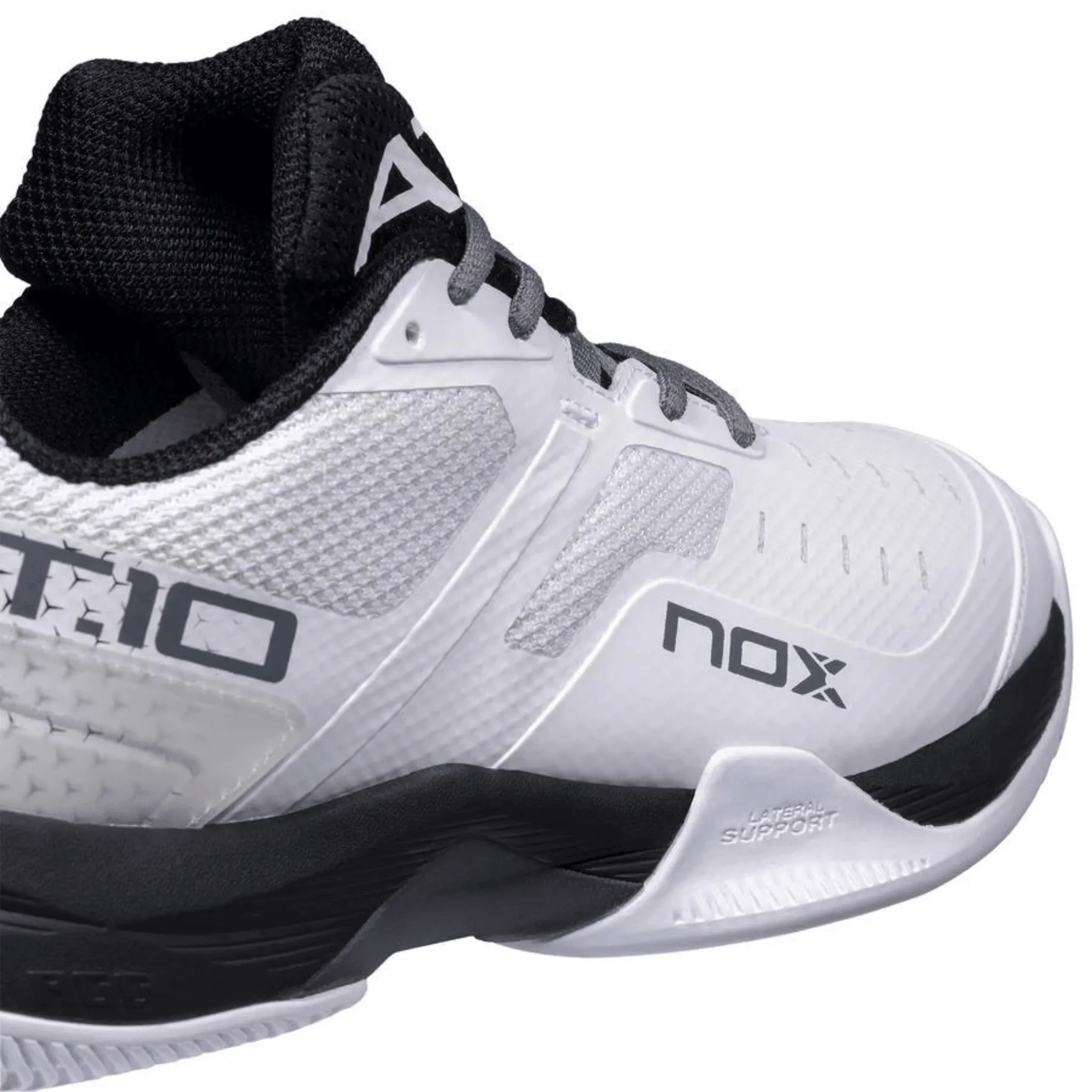 Chaussures de Padel Nox AT10 Blanc/Noir