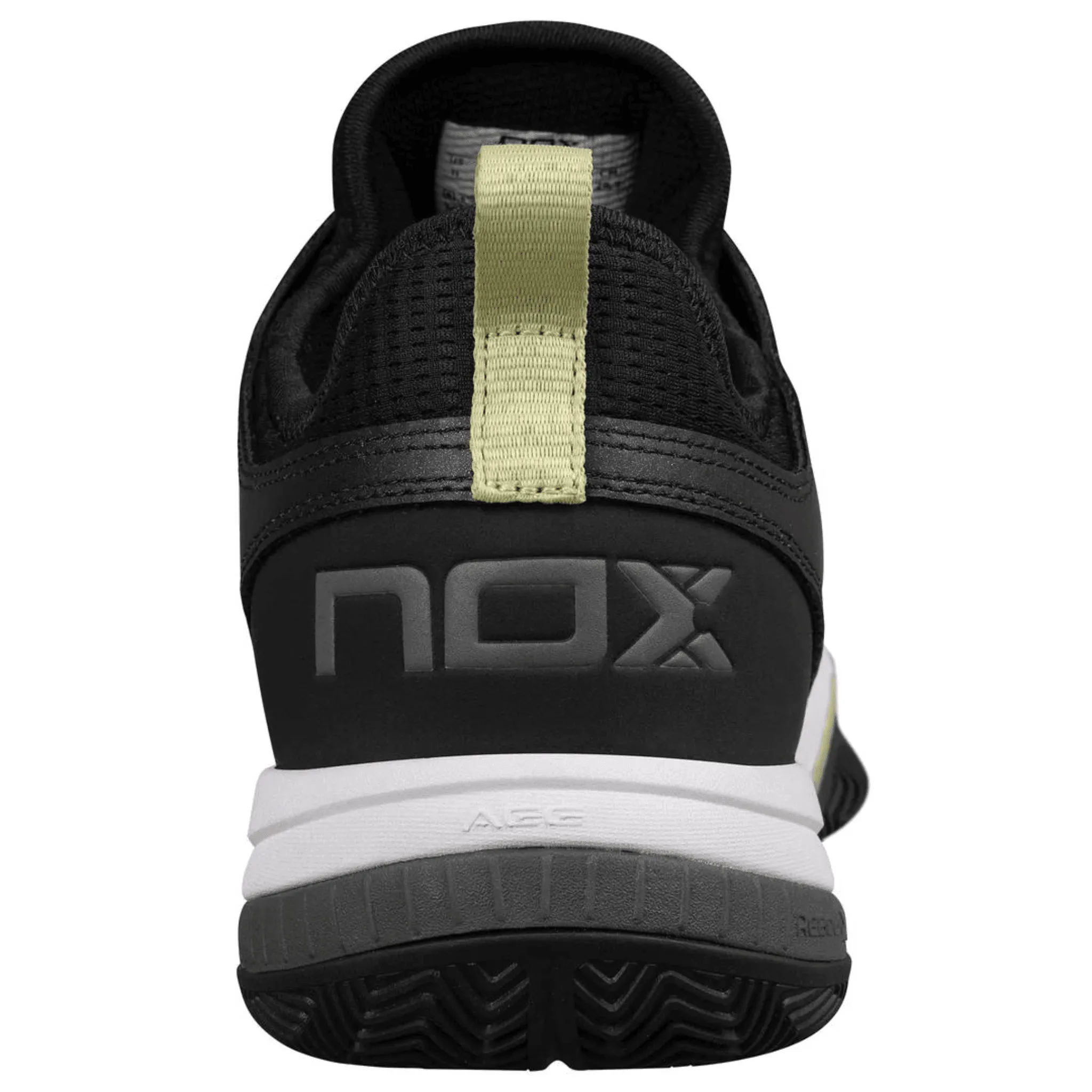 Chaussures de padel Nox NERBO Noir/Vert lime clair