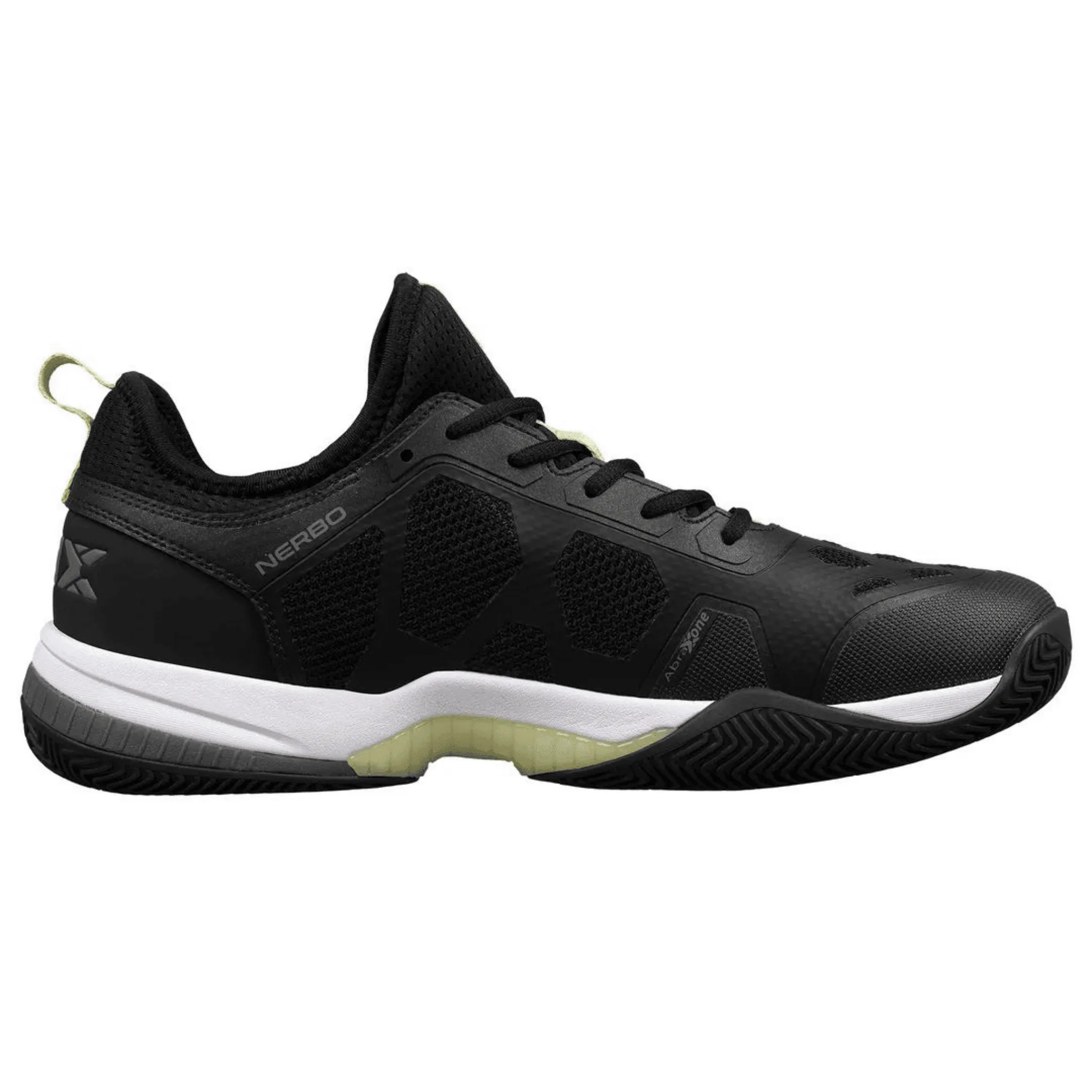 Chaussures de padel Nox NERBO Noir/Vert lime clair