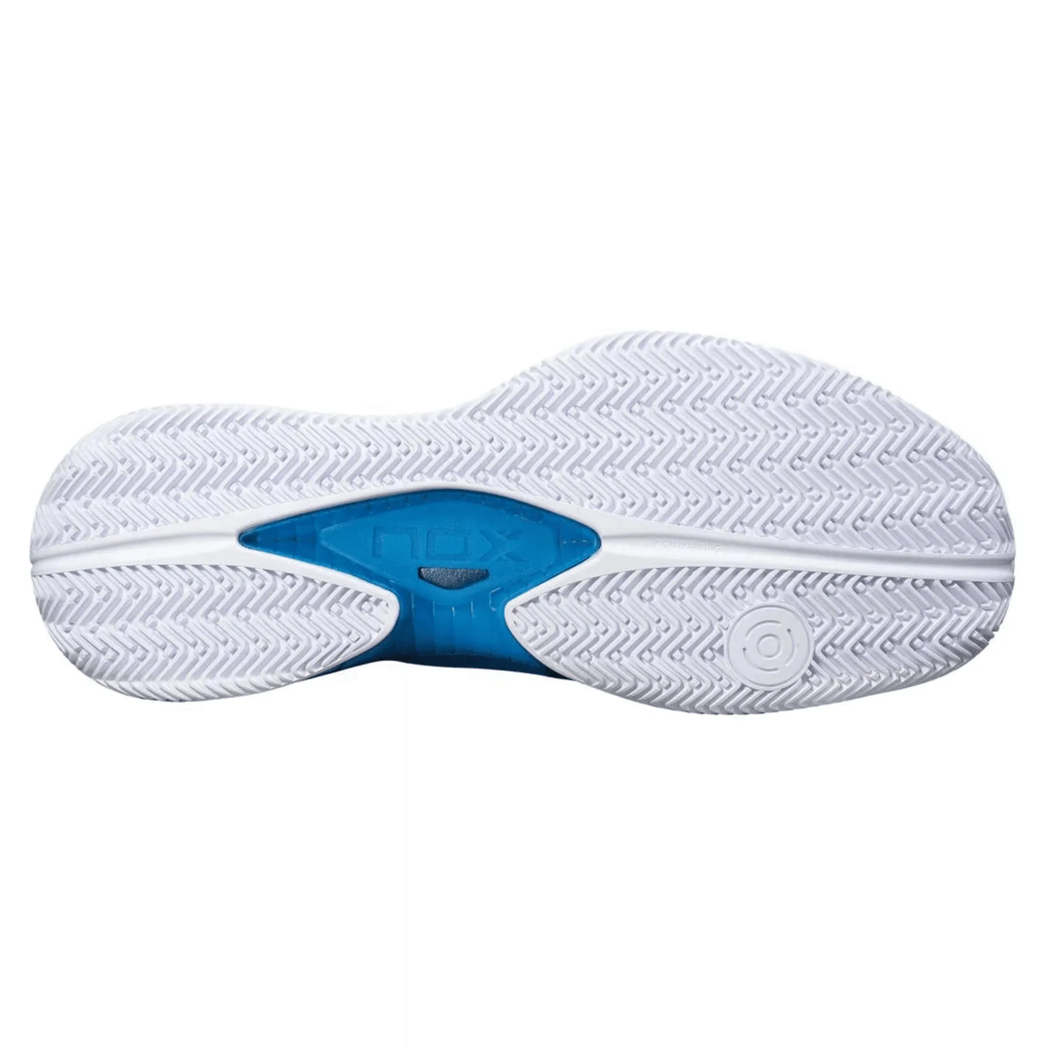 Chaussures de padel NOX NERBO BLANC/BLEU SUÉDOIS