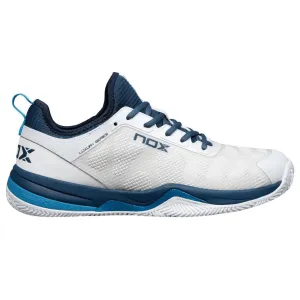 Chaussures de padel NOX NERBO BLANC/BLEU SUÉDOIS