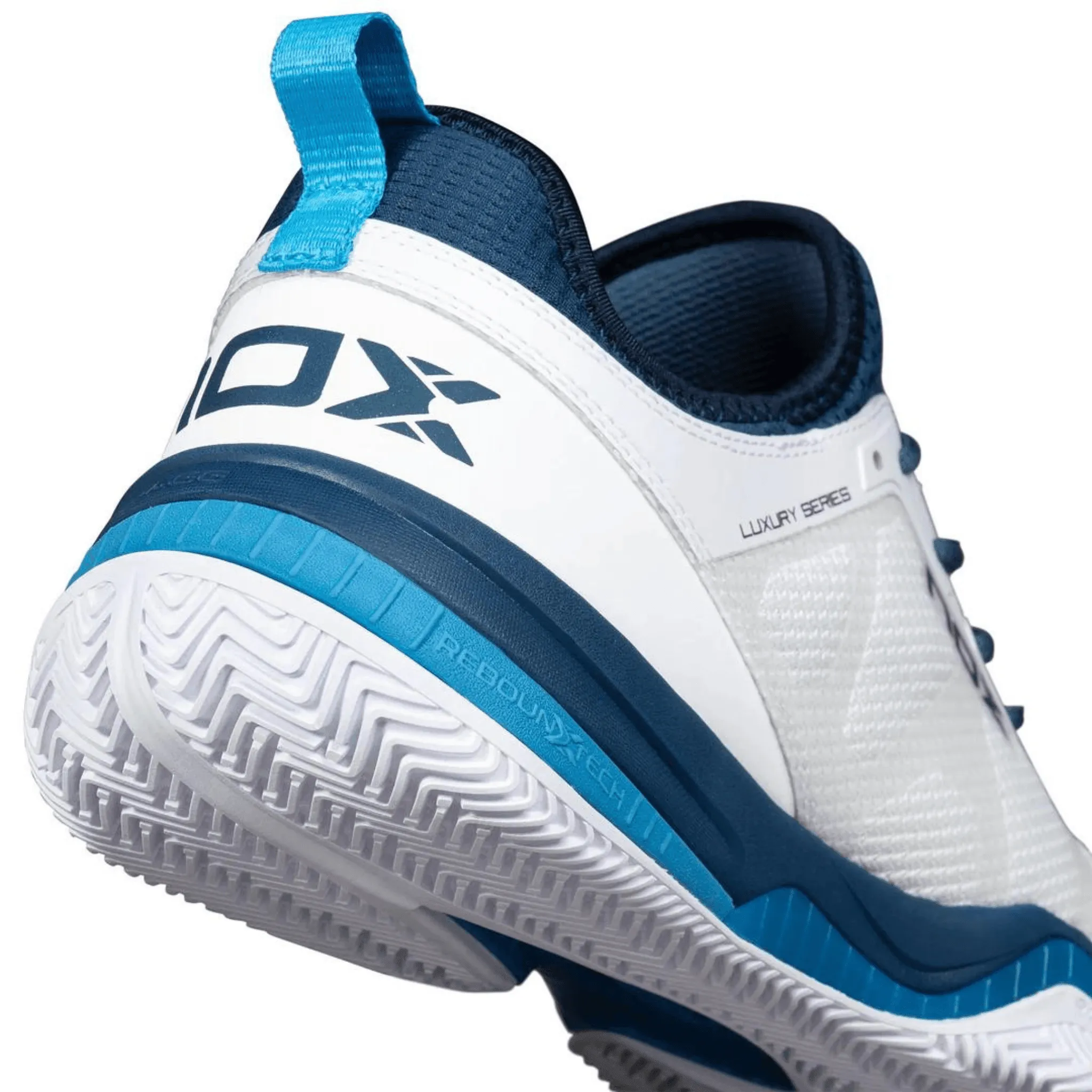 Chaussures de padel NOX NERBO BLANC/BLEU SUÉDOIS