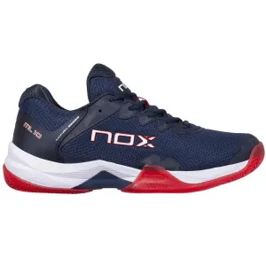 Chaussures de Padel Nox ML10 HEXA Bleu Marine/Rouge