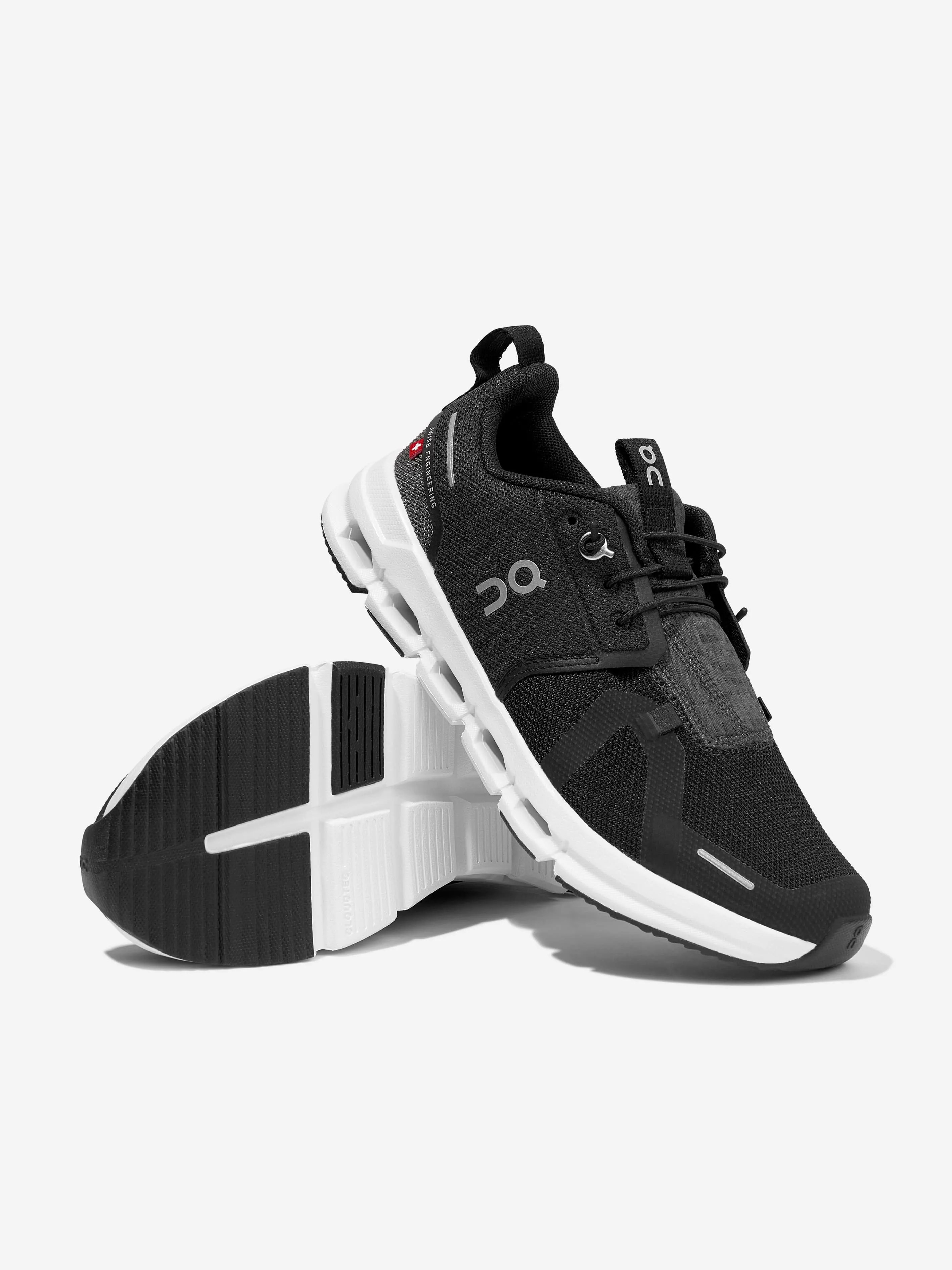 On Running Kids Cloud Sky Trainers en Noir