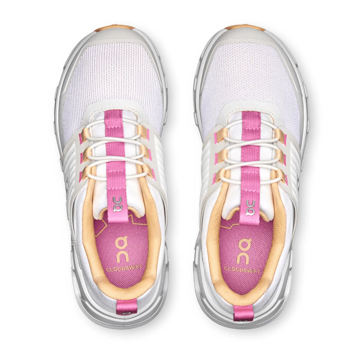 On Running Enfant (Préscolaire) Cloudswift Blanc/Blond