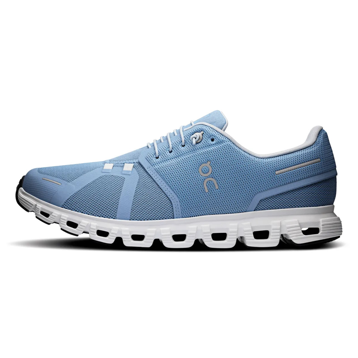 On Running Chaussures Homme Cloud 6 Chambray/Blanc On Running