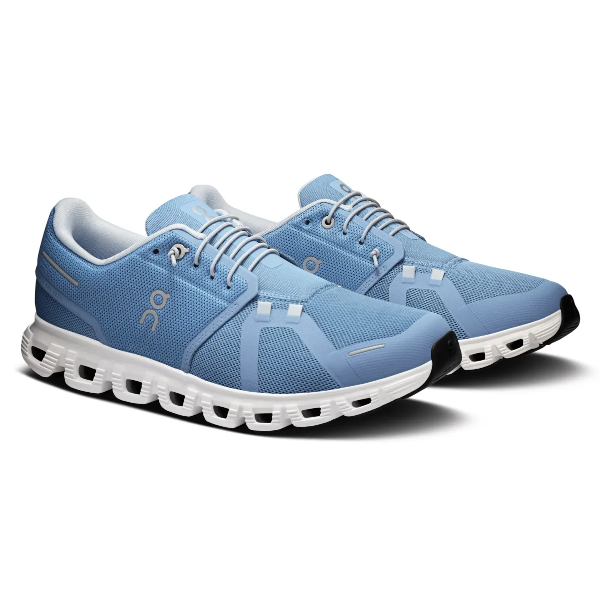 On Running Chaussures Homme Cloud 6 Chambray/Blanc On Running
