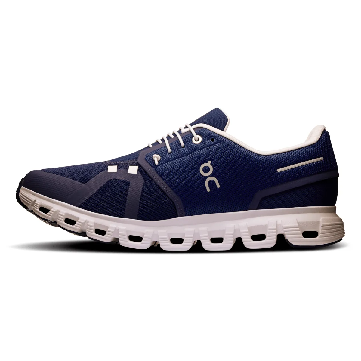 On Running Chaussures Homme Cloud 6 Minuit/Blanc