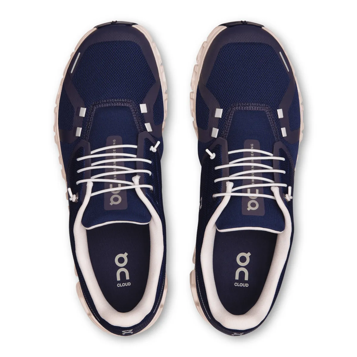 On Running Chaussures Homme Cloud 6 Minuit/Blanc
