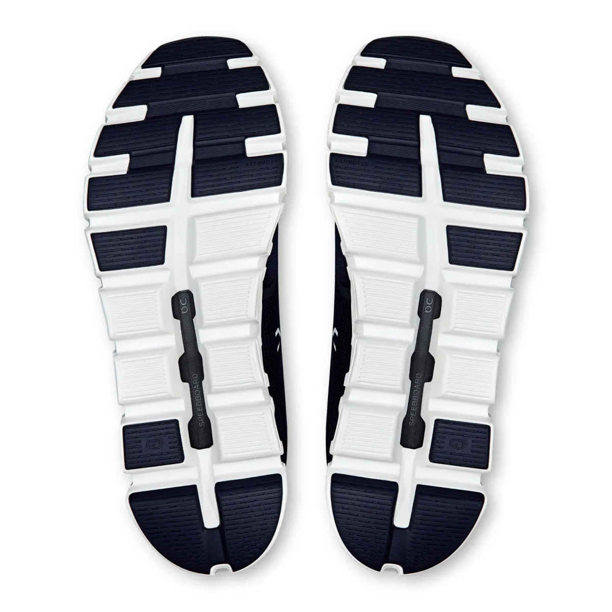 On Running Chaussures Homme Cloud 6 Minuit/Blanc