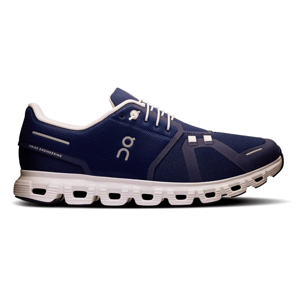 On Running Chaussures Homme Cloud 6 Minuit/Blanc
