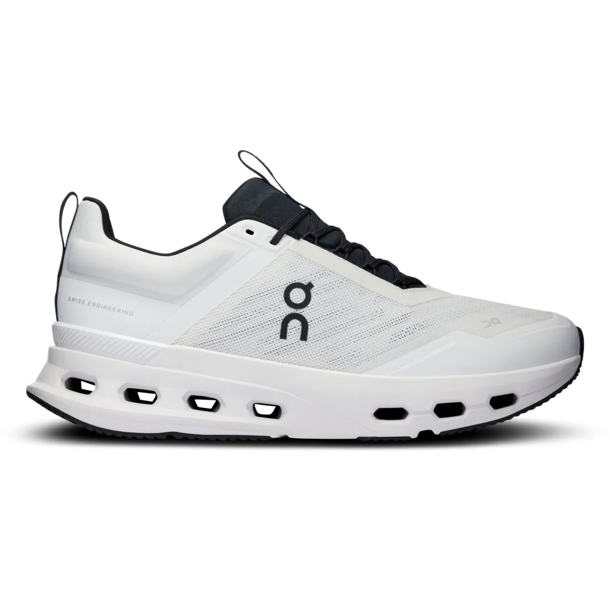 On Running Cloudnova pour Homme Blanc/Noir