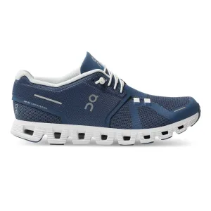 On Running Femme Cloud 5 Denim/Blanc