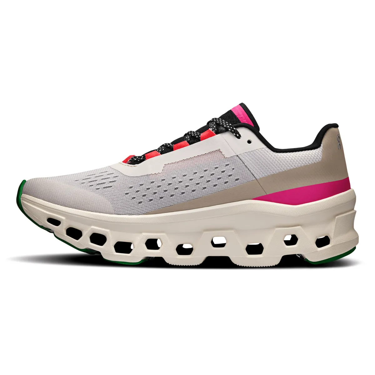On Running Femme Cloudmonster Argent/Ivoire