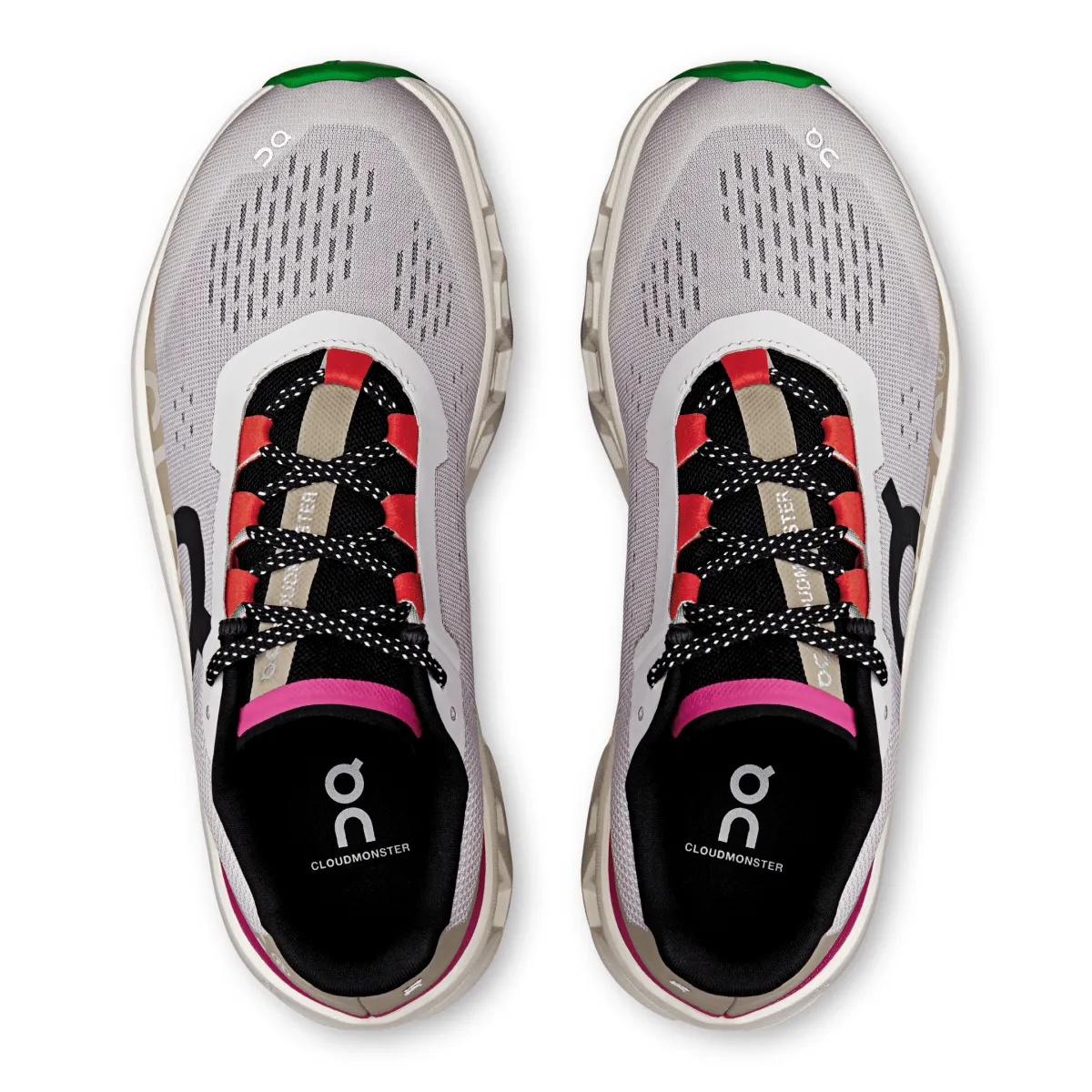 On Running Femme Cloudmonster Argent/Ivoire