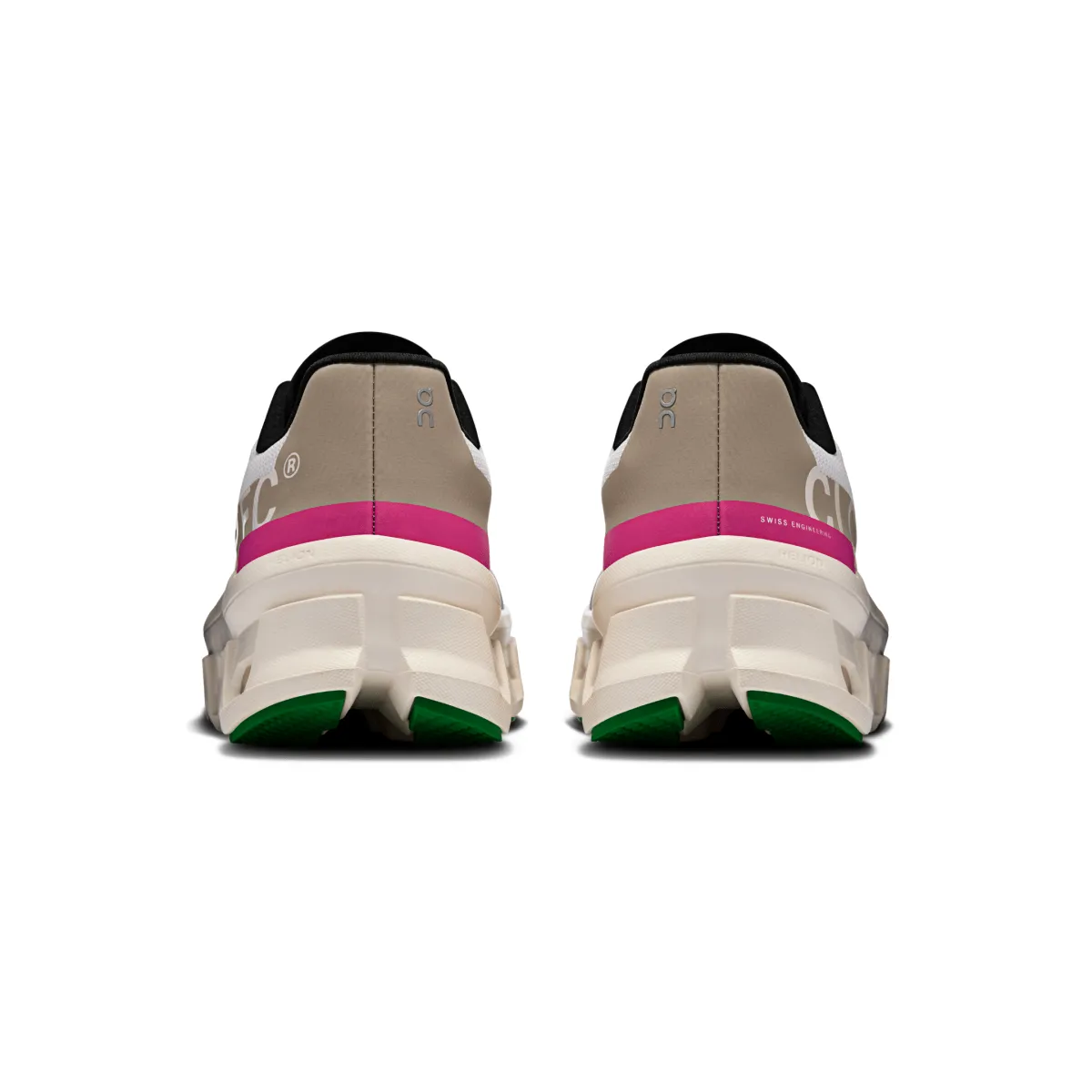 On Running Femme Cloudmonster Argent/Ivoire