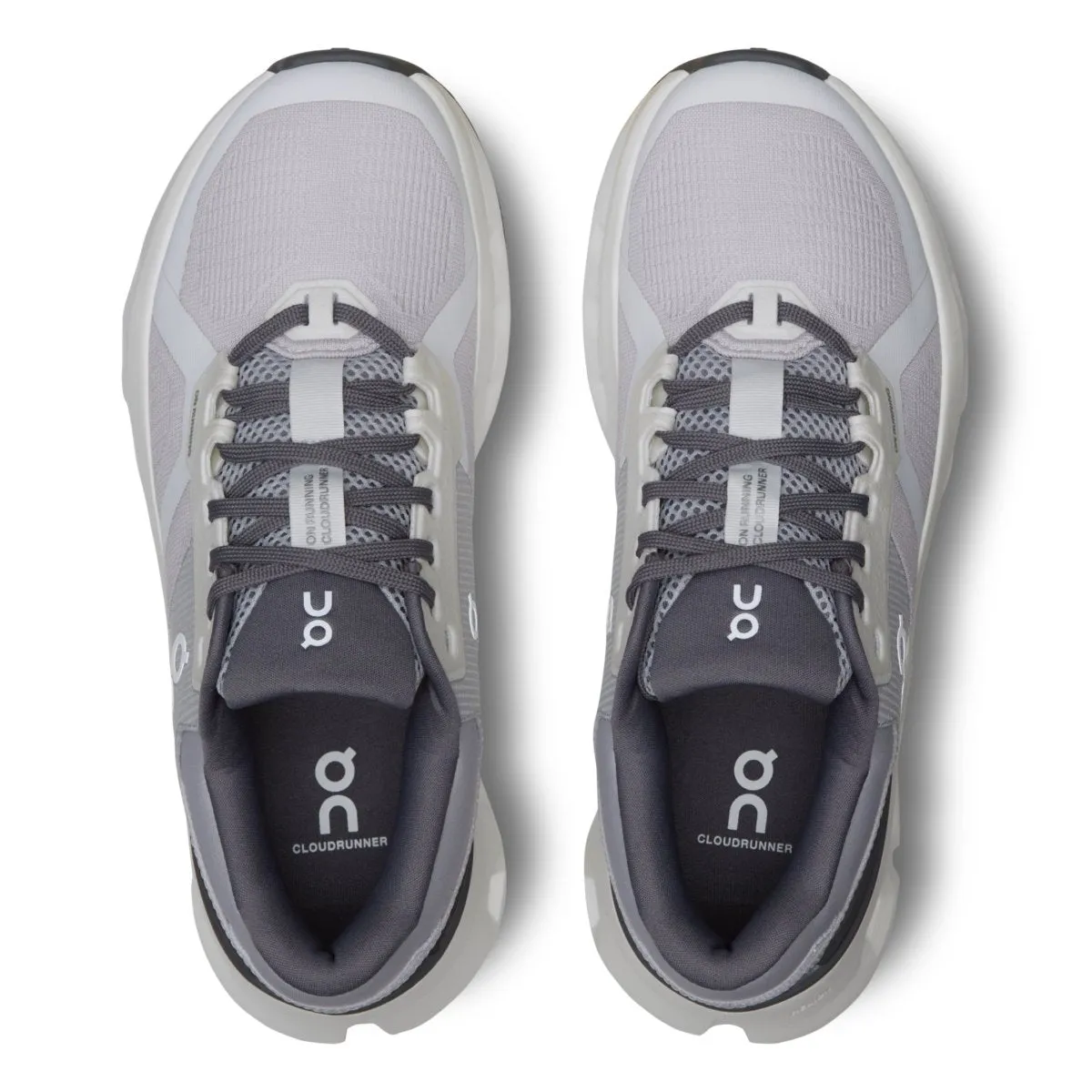 On Running Chaussures Femme Cloudrunner2 Givré/Blanc On Running