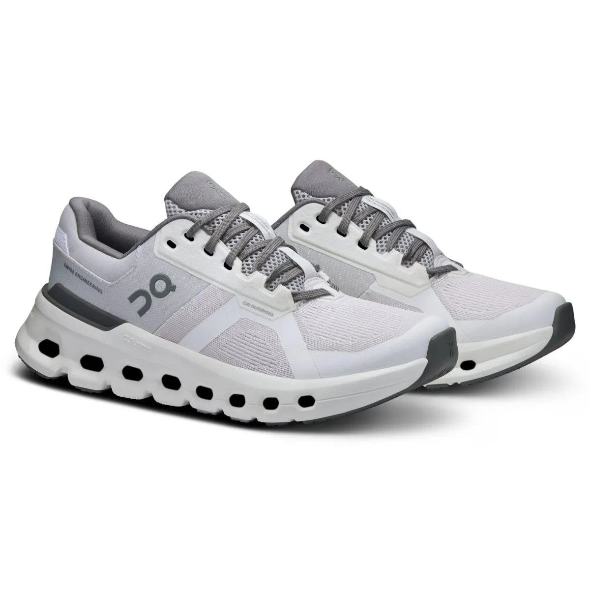 On Running Chaussures Femme Cloudrunner2 Givré/Blanc On Running
