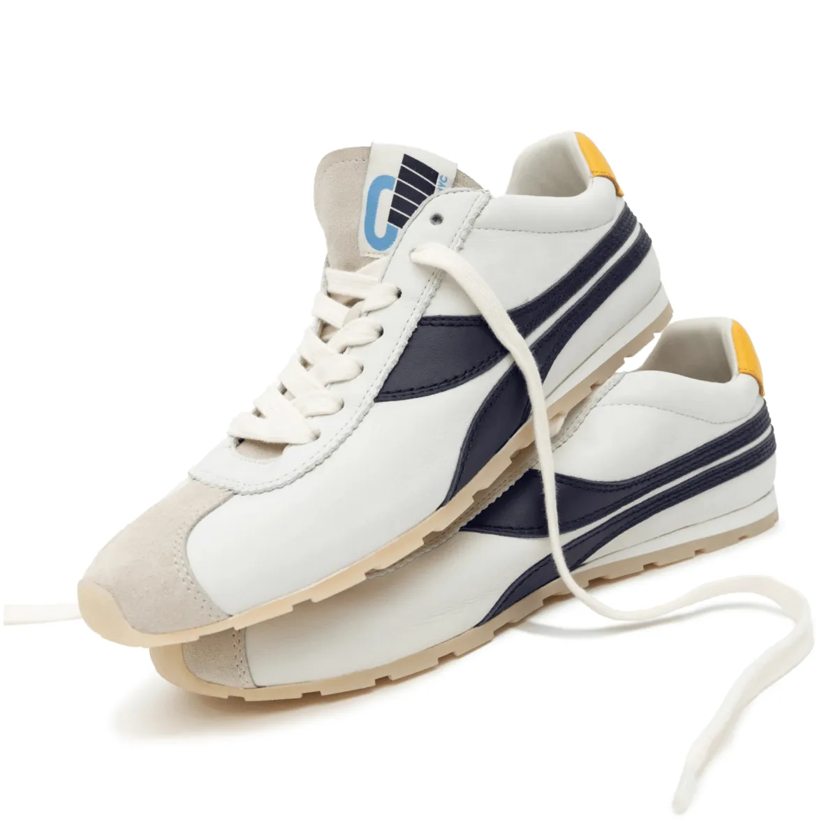 Oncept Femme Essex Rétro Cuir Indigo