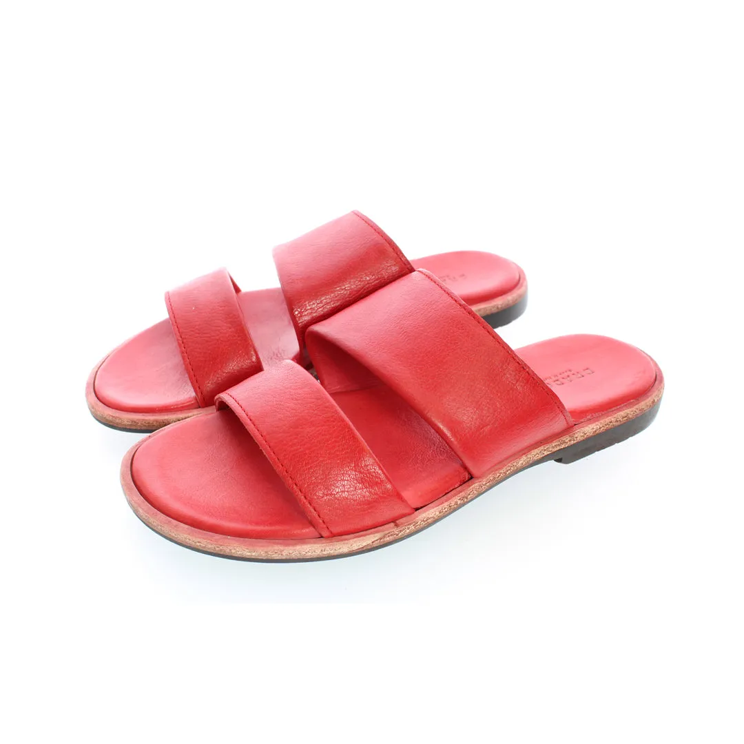 SANDALE PANAMA ROUGE