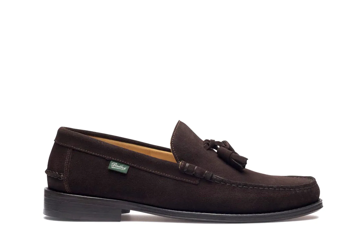 Paraboot Cornell pour Hommes / Cuir Velours Café