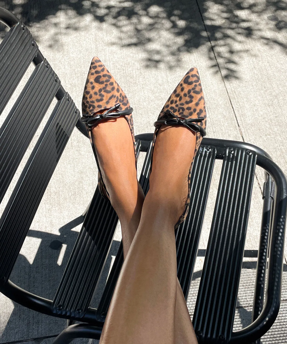 PAYGE FLATS DAIM LÉOPARD