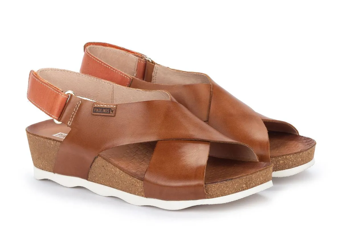 Pikolinos Femme Mahon Marron Cuir