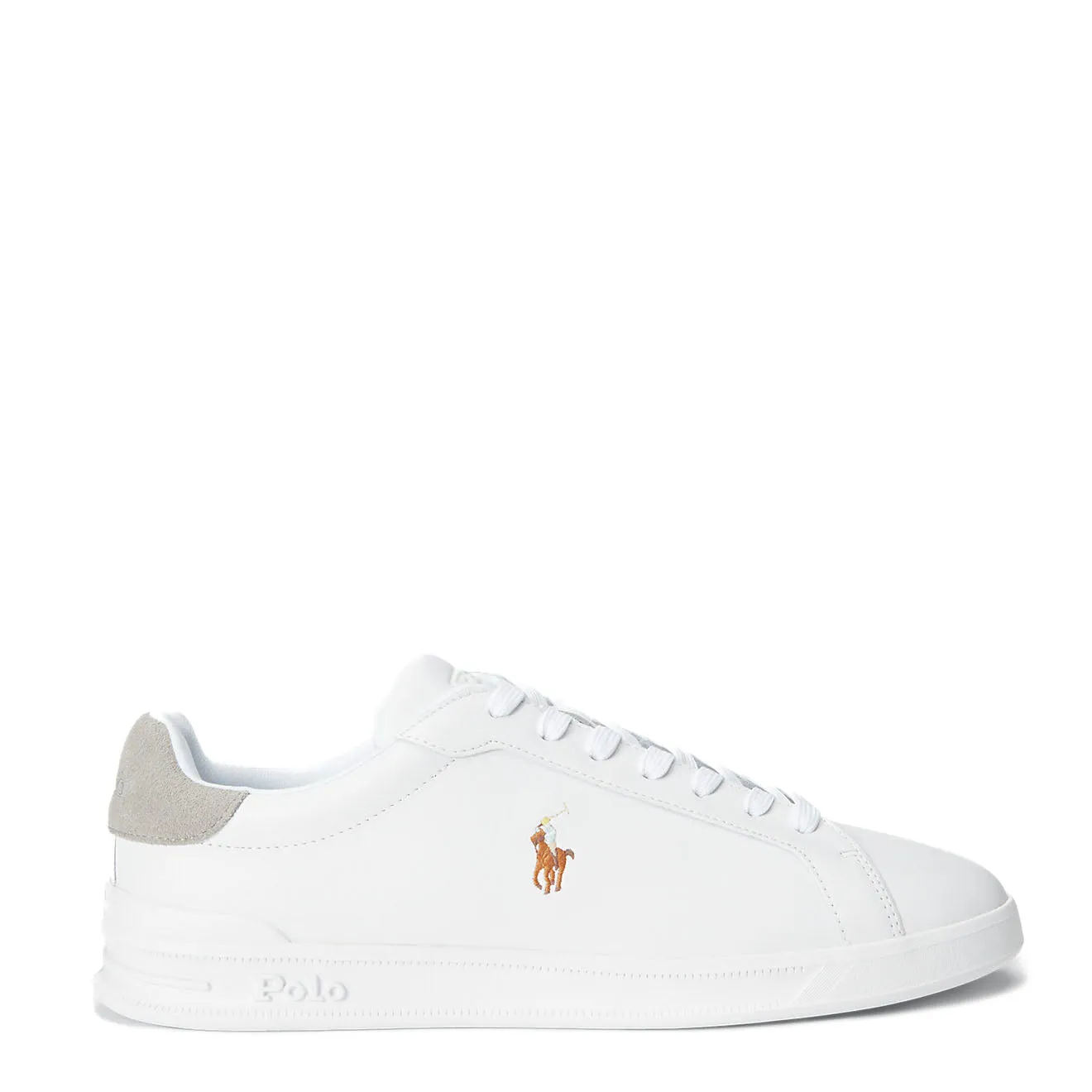 Polo Sport Heritage Court II Chaussure de Sport en Cuir