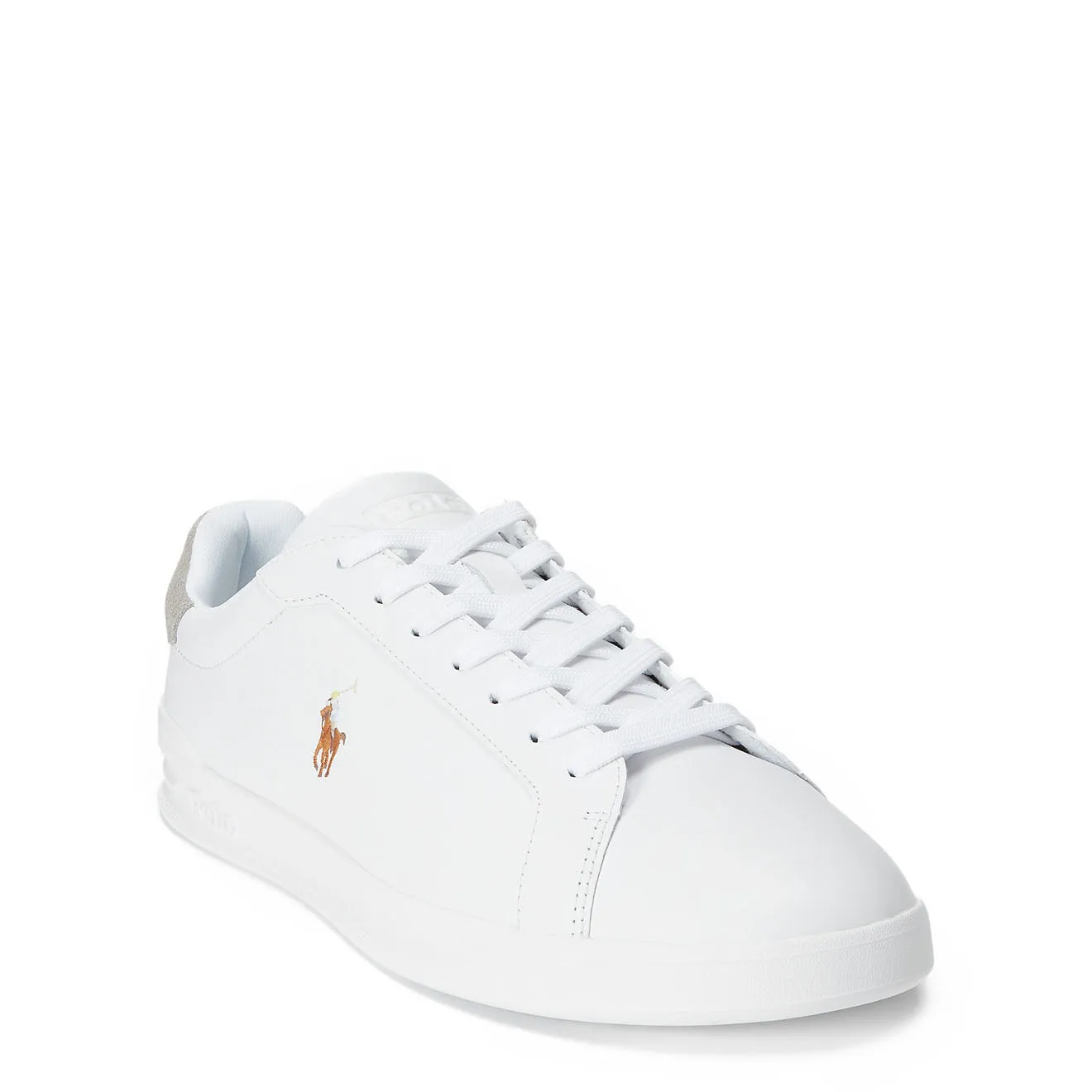 Polo Sport Heritage Court II Chaussure de Sport en Cuir