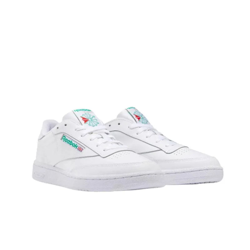 REEBOK CLUB C BLANC/VERT AR0546