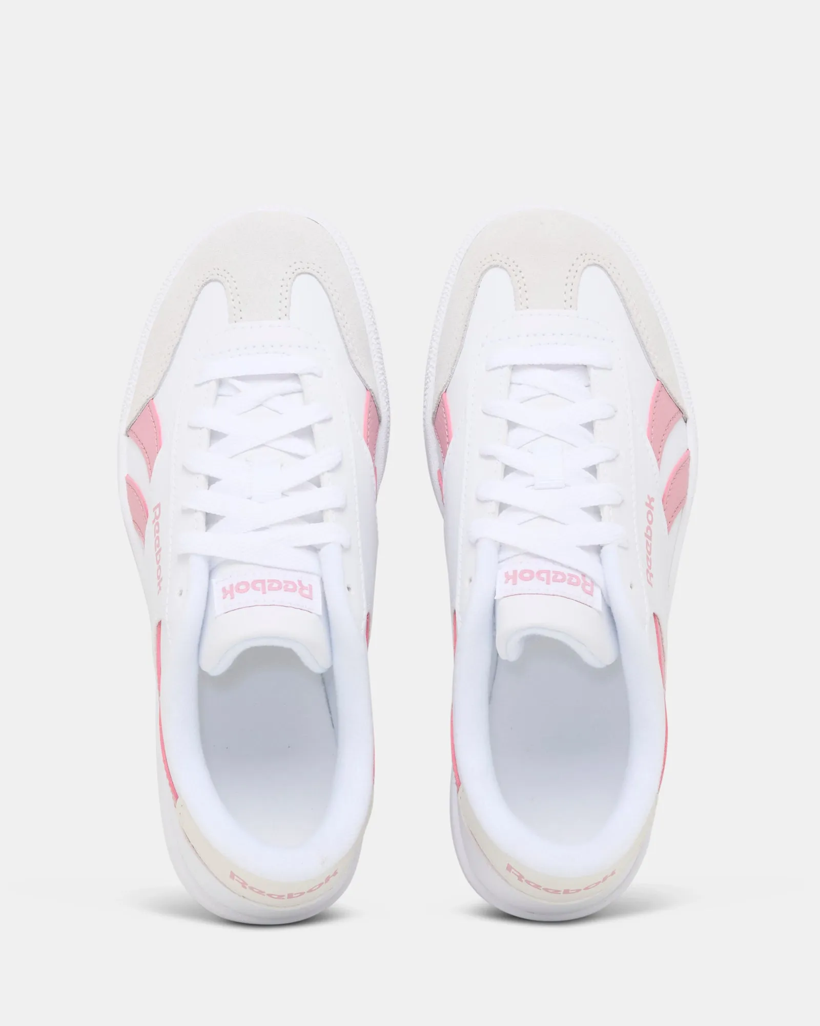Reebok Smash Edge Blanc/Rose/Blanc