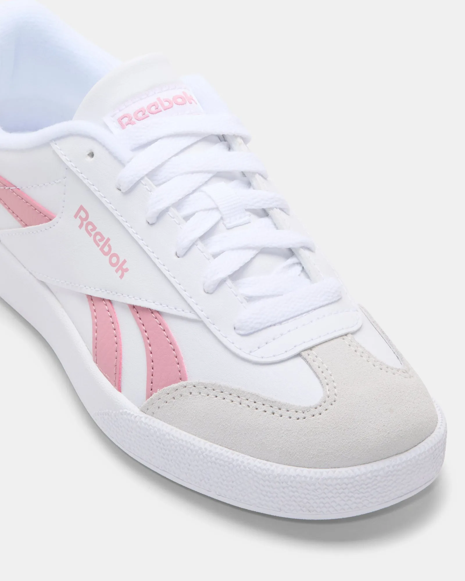 Reebok Smash Edge Blanc/Rose/Blanc