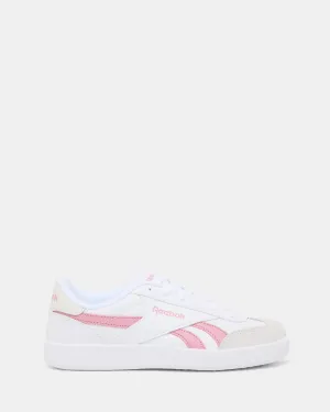 Reebok Smash Edge Blanc/Rose/Blanc