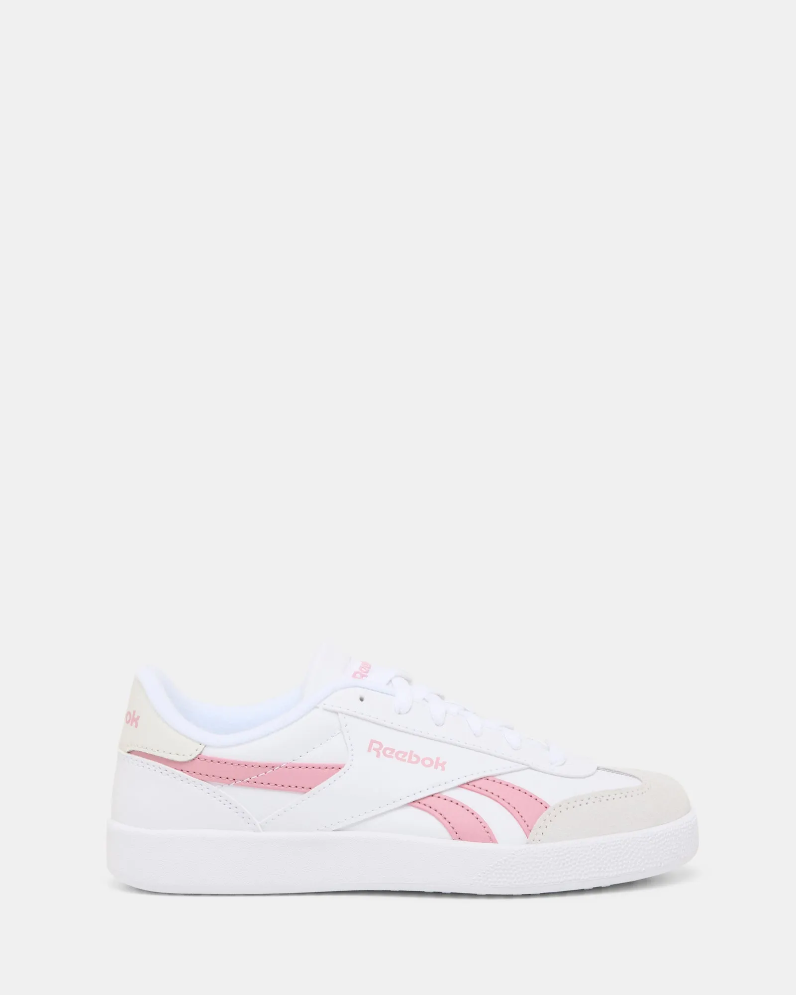 Reebok Smash Edge Blanc/Rose/Blanc