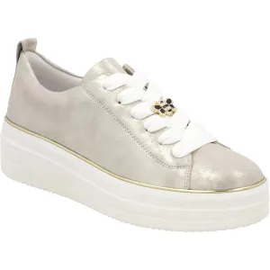 RIEKER JULIKA - D1C0360 CUIR COQUILLAGE - OR