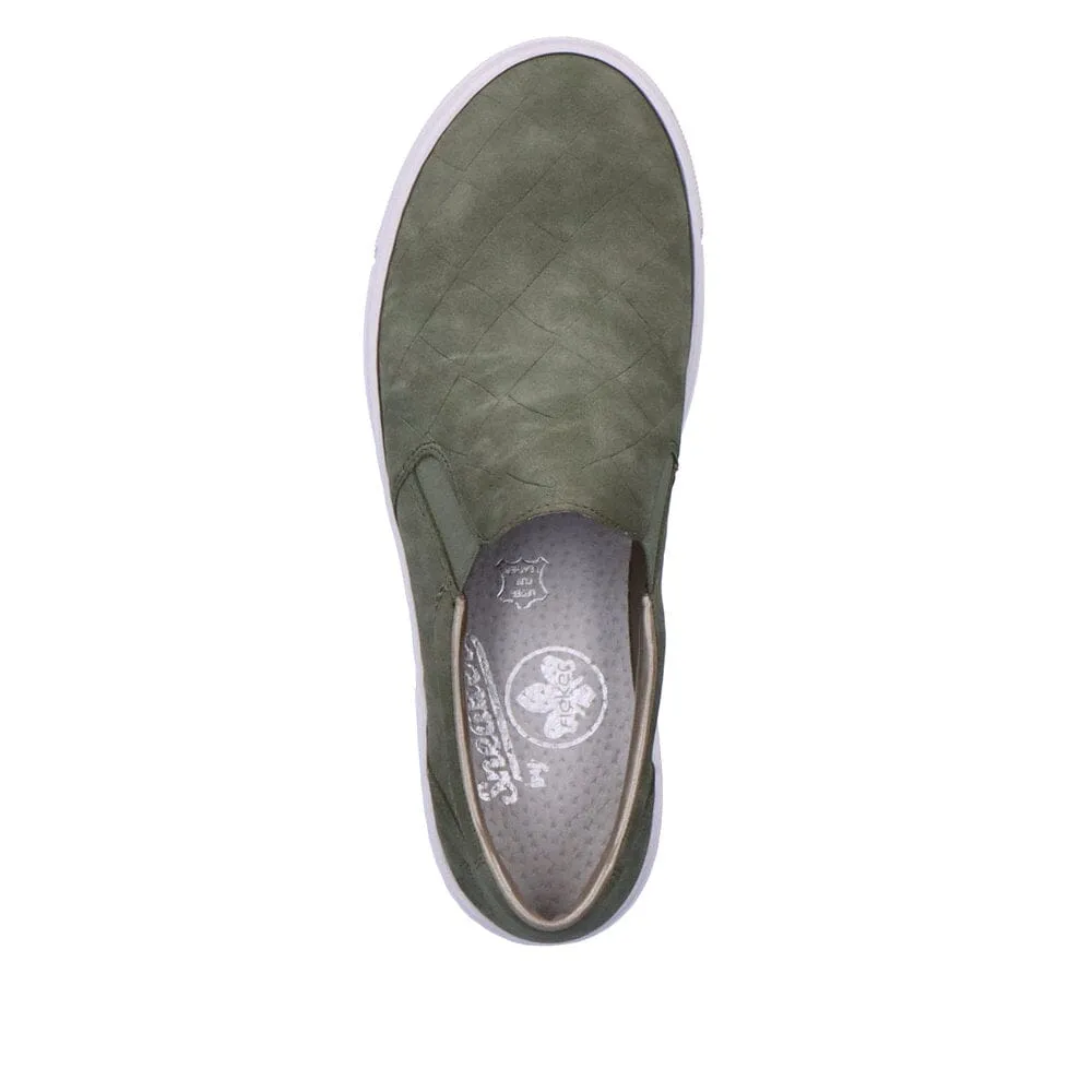 RIEKER L9851-52 SNEAKER SANS LACETS - VENTE FINALE !