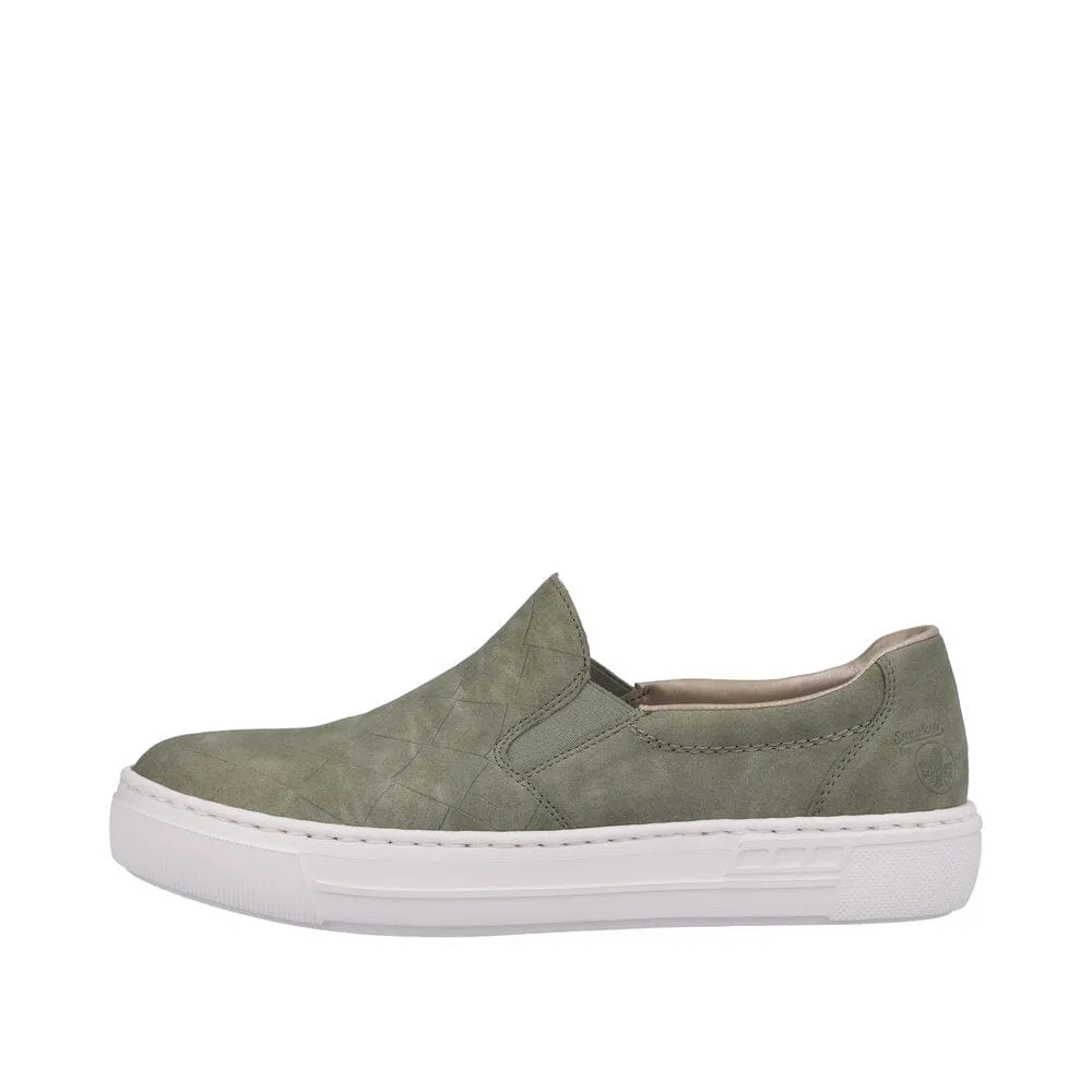 RIEKER L9851-52 SNEAKER SANS LACETS - VENTE FINALE !