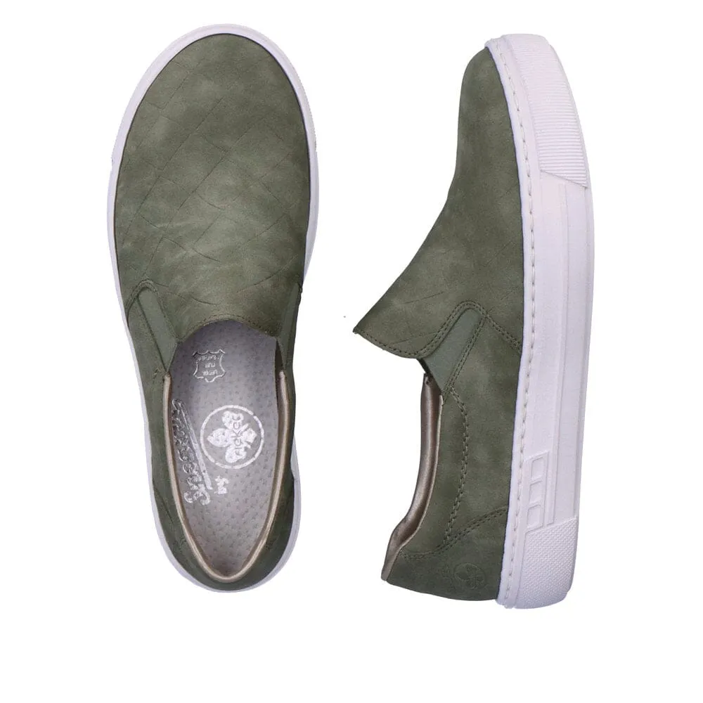 RIEKER L9851-52 SNEAKER SANS LACETS - VENTE FINALE !