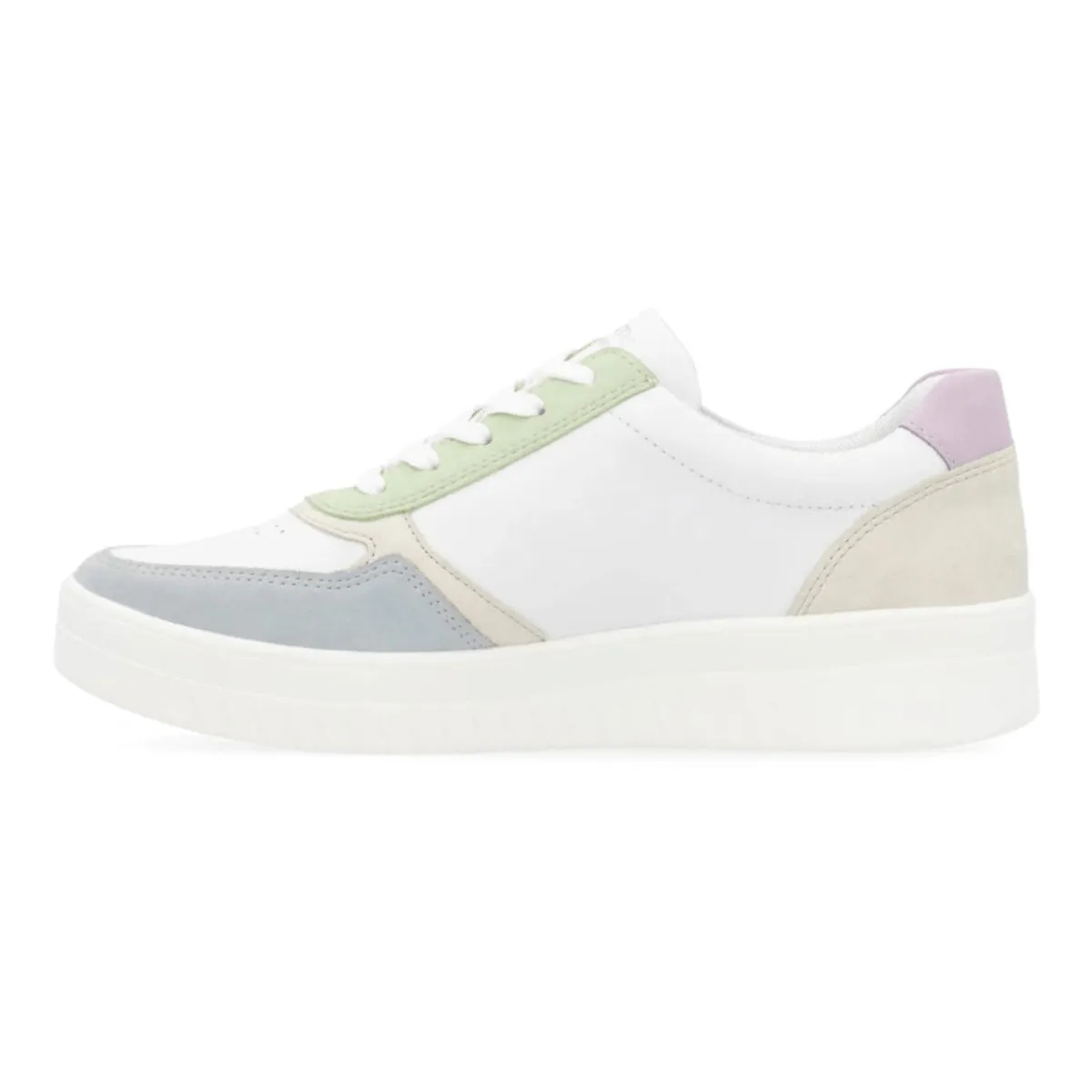 Rieker Femme Kendra D0J01-87 Bleu/Blanc/Crème/Rose/Mauve/Menthe Claire