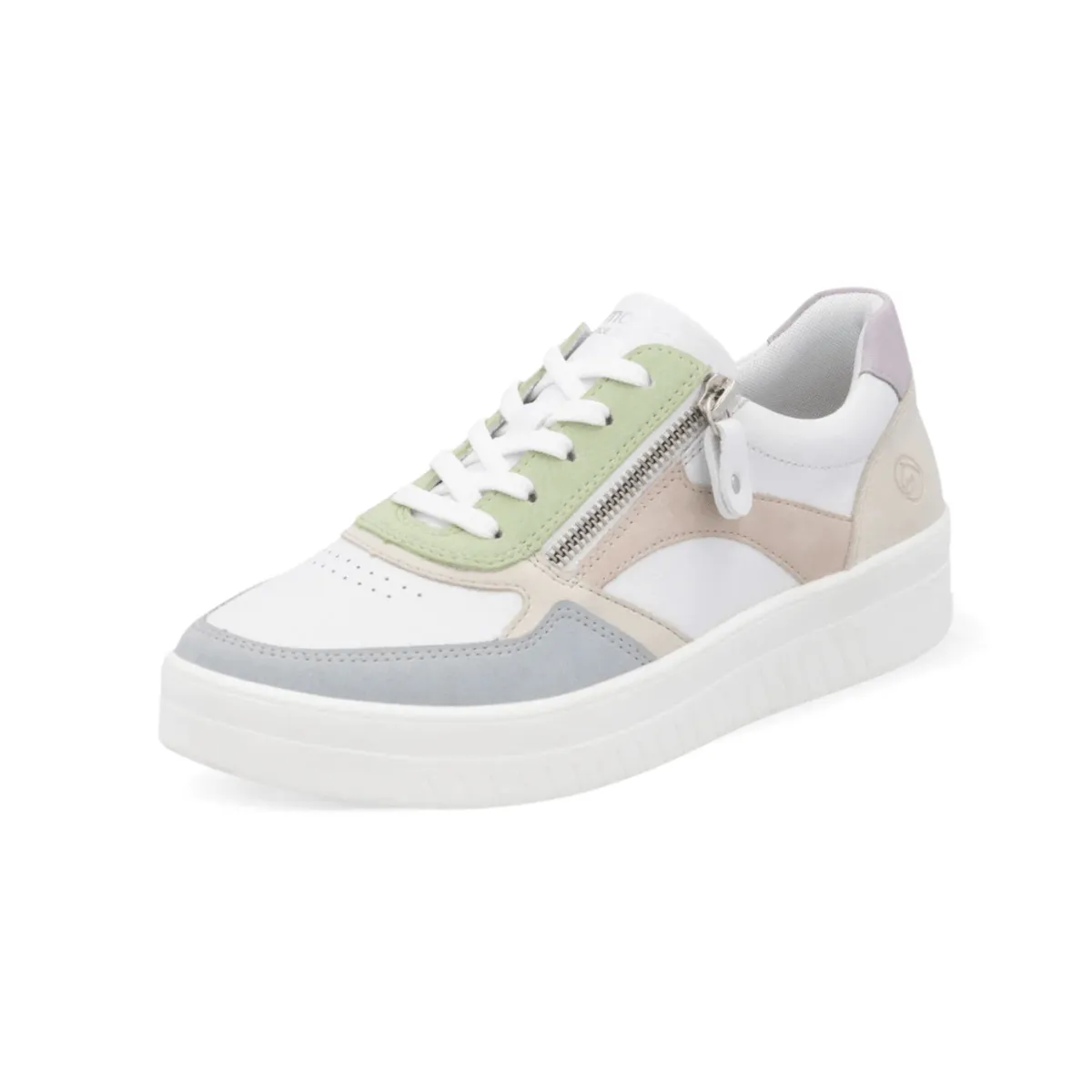 Rieker Femme Kendra D0J01-87 Bleu/Blanc/Crème/Rose/Mauve/Menthe Claire