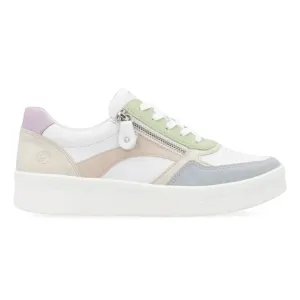 Rieker Femme Kendra D0J01-87 Bleu/Blanc/Crème/Rose/Mauve/Menthe Claire