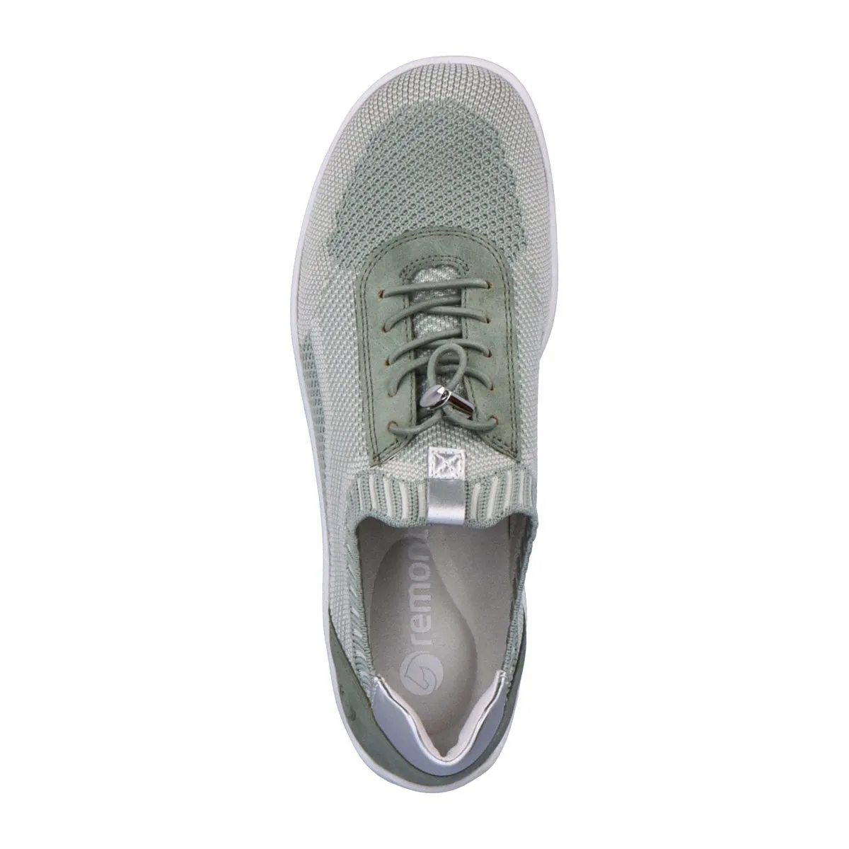 Rieker Femme R3518-52 Liv Menthe/Argent Maille