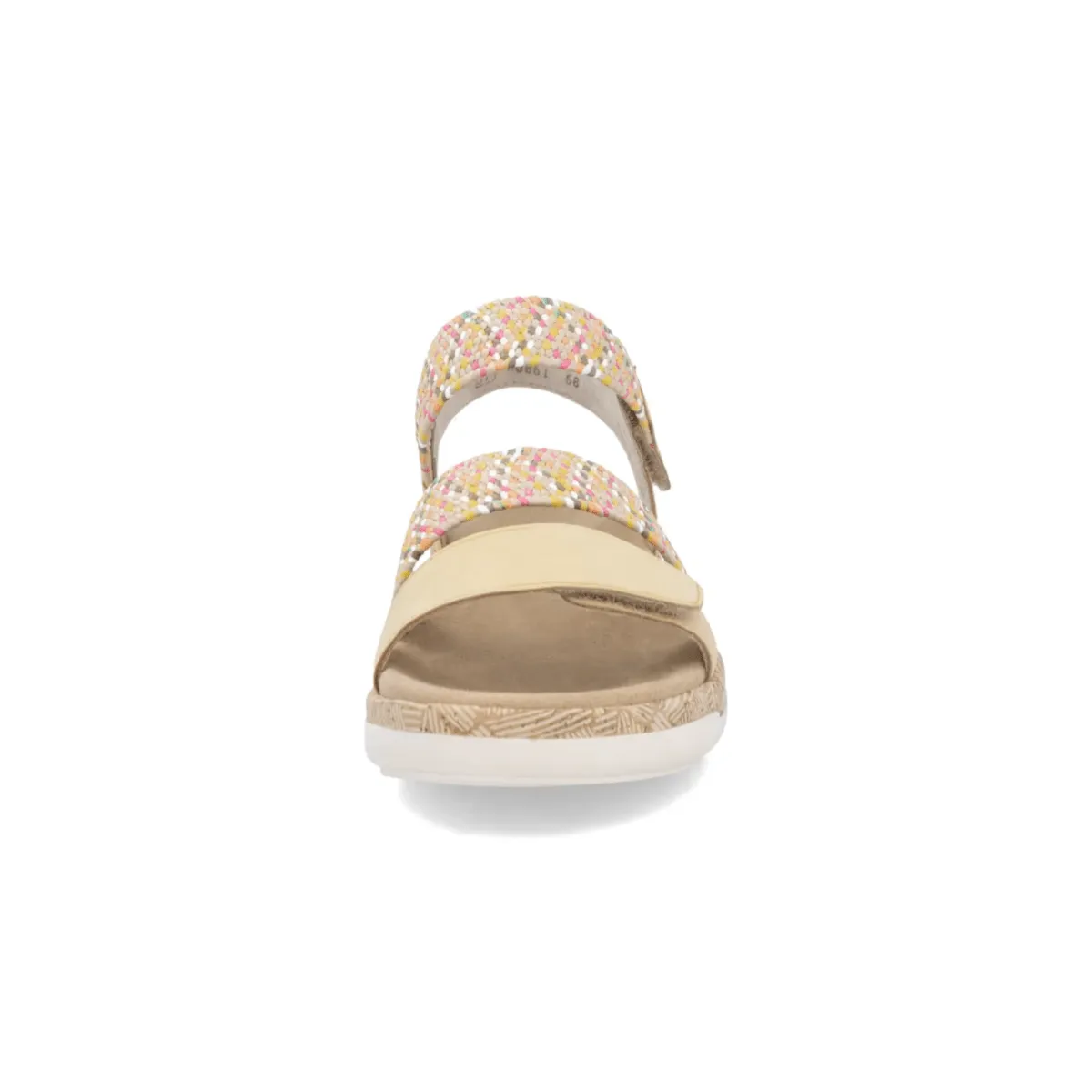 Rieker Femme R6861-68 Jocelyn Jaune Multicolore Cuir