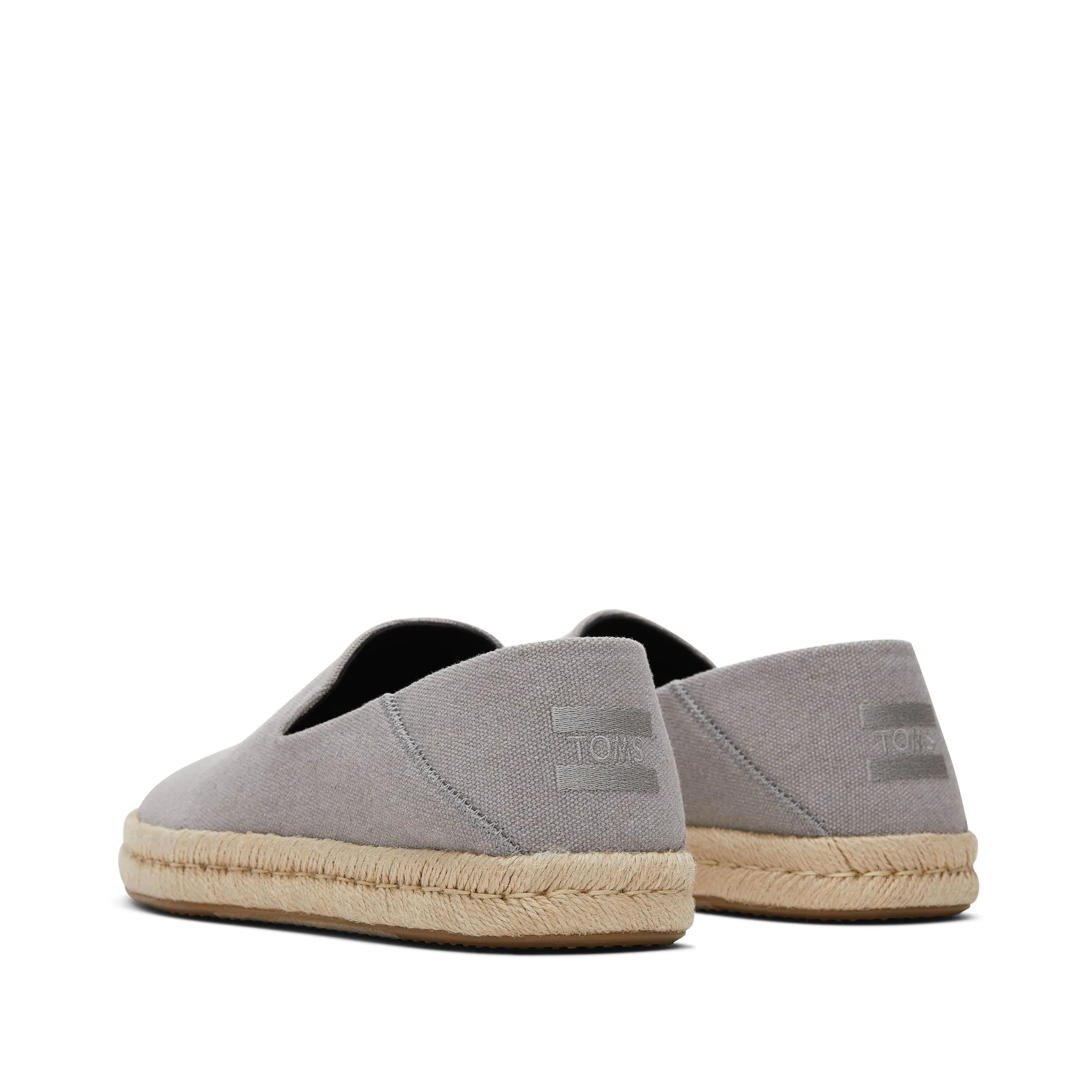 Santiago Loafer Bruine Gris Toile de Coton Recyclé
