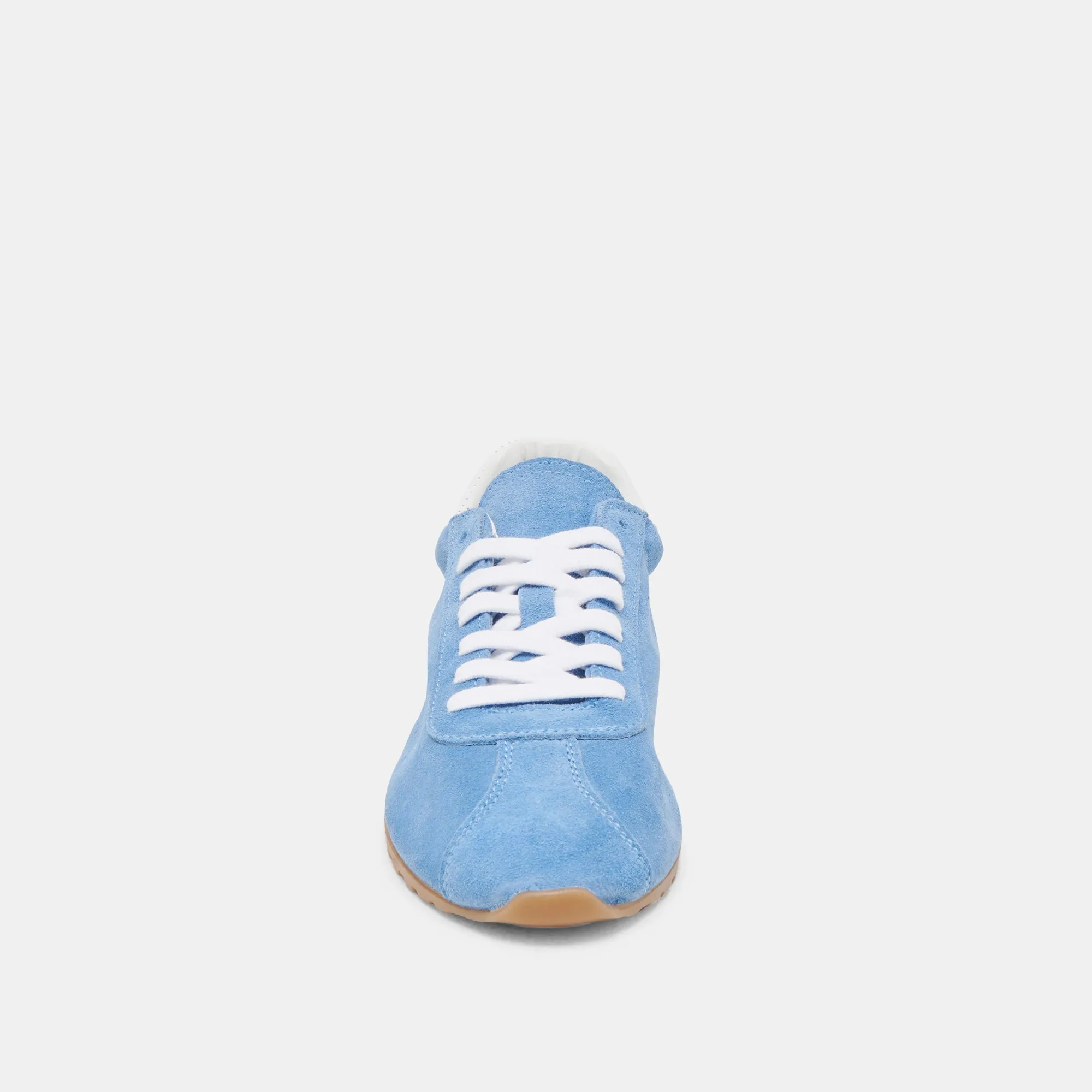 SERINA SNEAKERS CUIR SUÉDÉ BLEU