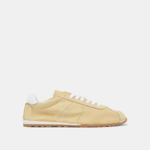 SERINA SNEAKERS SUÈDE JAUNE